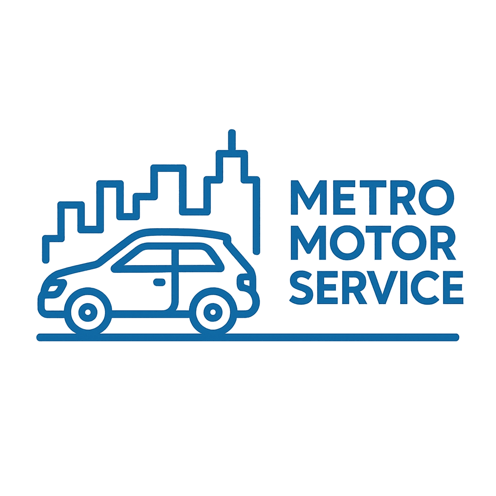 Automotive repair shop sponsor logo